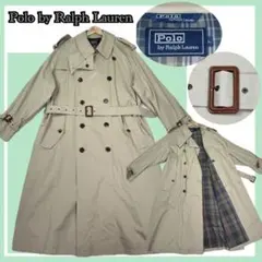 ✨美品✨Polo by Ralph Lauren 一枚袖トレンチコート ベージュ