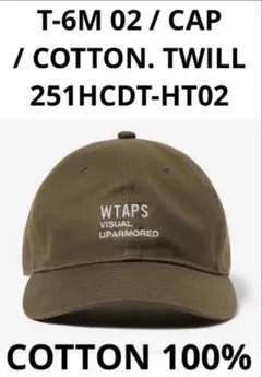 ダブルタップス キャップ wtaps 帽子 小物 アクセサリーのサムネイル