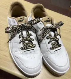 PUMA キャリーナ ストリート レオ スニーカー レディース 24.5