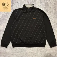vintage 00s VIGNI VALENTINOハーフジップ アーガイル柄