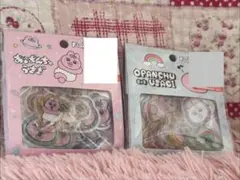 しまむら おぱんちゅうさぎ シール 2点