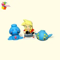 ポケモンキッズ（マナフィ、ジャッキー、フィオネ）指人形 フィギュア