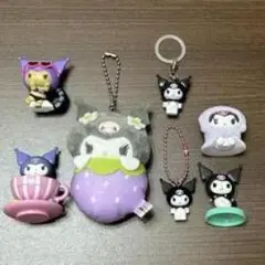 ハローキティ・マイメロディ・クロミ マスコットセット 7点