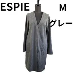 ESPIE エスピエ ロングカーディガン コーディガン グレー 38 Mのサムネイル