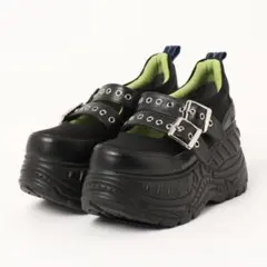 YOSUKE ヨースケ 厚底ダブルベルティッドスニーカー