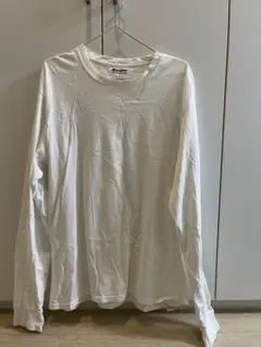 Champion ロングスリーブTシャツ L ホワイト