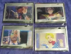 KING OF PRISM　レジェンドスタァ今昔みまもりカード　全4種