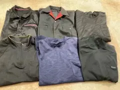 長袖 作業着 まとめ売り 6着 サイズL LL 3L 建築 鳶