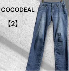 COCODEAL ココディール　デニム　パンツ　サイズ2 ライトブルーのサムネイル