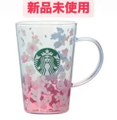 SAKURA2025耐熱グラスマグスプリング シーズン ブレンド 414ml