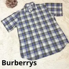 Burberrys 半袖シャツ メンズ チェック L XL
