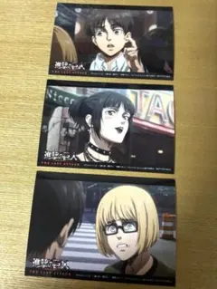 進撃の巨人　完結編Blu-ray dvd 特典　 エレン　ミカサ　アルミン