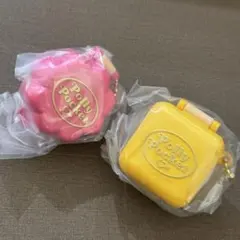Polly Pocket ポーリーポケット ミニチュアチャーム2 2点セット