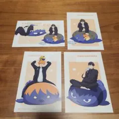 ハイキュー 描き下ろしポストカード 烏野高校 4枚セット