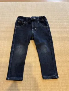 BREEZE ダークブルーデニムパンツ 80