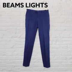 BEAMS LIGHTS テーパードチノパン S 青のサムネイル