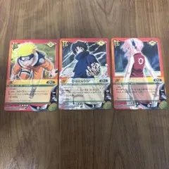 NARUTO ナルトカード 綱手姫 大蛇丸 自来也 忍-319 320 321 - メルカリ