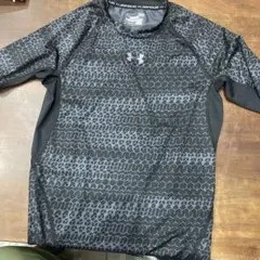 Under Armour アンダーシャツ LG/G/G 黒/グレー