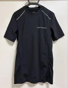 Armani Exchange 黒 半袖 シャツ Sサイズ ②
