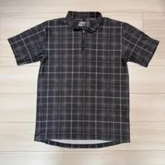 NIKE GOLF DRI-FIT ハーフジップ ポロ M チェックのサムネイル
