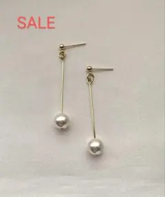 (389)ハンドメイドアクセサリー　ゴールドピアス