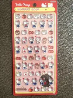 ボンボンドロップシール　ミニ　ハローキティ