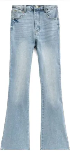 GLR ハイウエストフレアデニムパンツ【cu498】