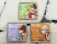 春コレ『僕のヒーローアカデミア』二層マグネット　緑谷出久 爆豪勝己 轟焦凍