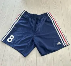 adidas ハーフパンツ ネイビー 8 日本製