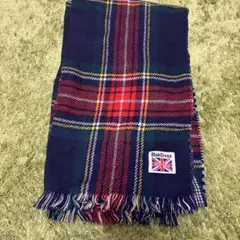 BlueCross タータンチェック マフラー F