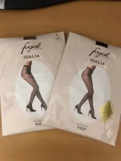2枚セット　フォーガル fogal タイツ　Lサイズのサムネイル