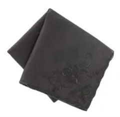 なつき様専用　 ハンカチ 黒のサムネイル
