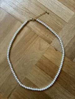 【極美品】4mmベビーパール ネックレス