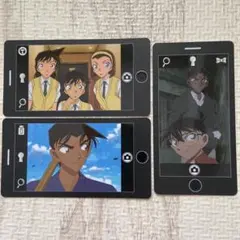名探偵コナン スマフォトコレクション 服部平次 毛利蘭 世良真純 鈴木園子 3枚