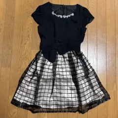 レッセパッセ シアーギンガムチェック ドレス Sサイズのサムネイル