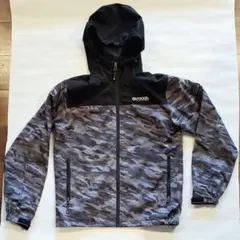 アウトドア　ポリエステル　ウィンドブレーカー　カモフラ　M OUTDOOR