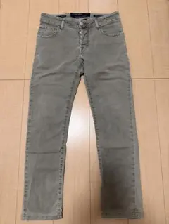 JACOB COHEN パンツ カーキ色　30のサムネイル