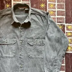 70s FIVE BROTHER USA製 シャモアクロス 長袖シャツ