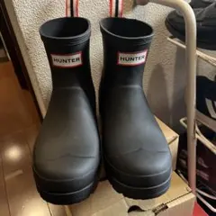 Hunter ショート長靴 UK4（２３センチ ）