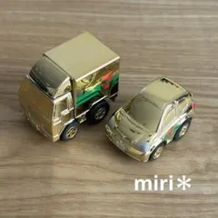 【限定品】チョロQ セブンイレブン 営業車 ・ 配送車　金メッキのサムネイル