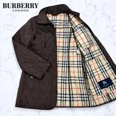 美品 BURBERRY リバーシブルキルティングジャケット ノバチェック38