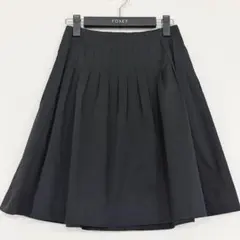 FOXEY NY フレアスカート 38 ブラック/黒　フォクシーニューヨークのサムネイル
