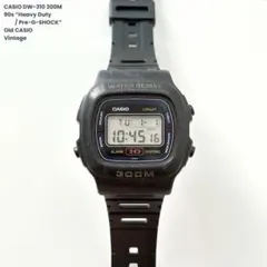 CASIO DW-310 80s ”Heavy Duty” Vintage
