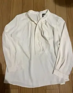 ボウタイブラウス ホワイト