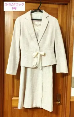 ロペピクニック　ワンピース　セレモニースーツ　フォーマル　リボン　　ピンク