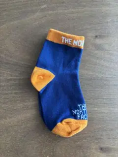 THE NORTH FACE キッズ靴下 ネイビー/オレンジ