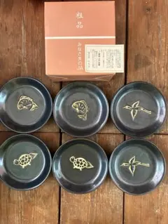 新品未使用　たち吉　皿　小皿　食器　まとめ売り　セット　鶴　亀　鯛のサムネイル