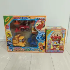 アンパンマン くるまだいすき工事車両セット わくわくガチャころりんJr. セット