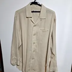 コムサ-デ-モ－ド　麻100%シャツ　中古品のサムネイル