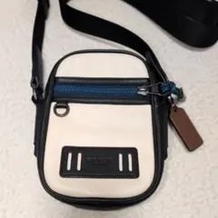 【極美品】COACH コーチ テレイン ミニ ショルダーバッグ クロスボディ